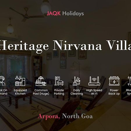 Heritage Nirvana Villa - 4Bhk, Goa Calangute Εξωτερικό φωτογραφία
